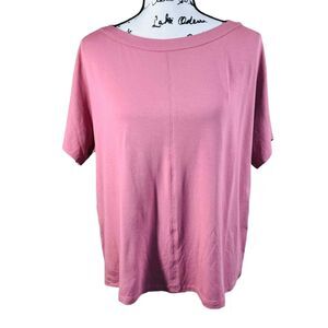 J Jill  wearever collection short sleeve dolman pink mauve casual top size SP
